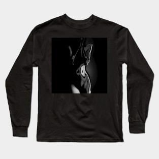 woman silhouette Long Sleeve T-Shirt